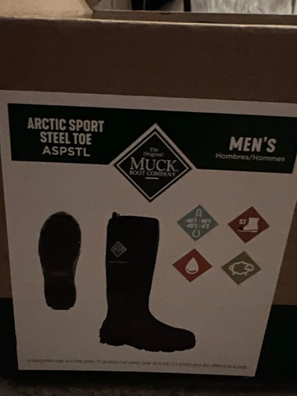 Arctic Sport ST Men's Black Boots